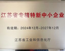 江苏省专精特新中小企业